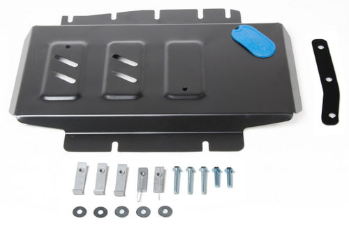 Защита картера Rival для Mercedes-Benz X-klasse (V - 2.3TD; 3.0D) 4WD 2017-н.в./Nissan Navara D40 (V - 2.5D) 2004-2010/Nissan Navara D40 рестайлинг (V - 2.5D; 3.0D) 2010-2015/Nissan Pathfinder R51 (V - 2.5D; 4.0) 2004-2010/Nissan Pathfinder R51 рестайлинг (V - 2.5D; 3.0D; 4.0) 2010-2014 (устанавл-ся совместно с 2111.4164.2.3), сталь 3 мм, с крепежом, штампованная, 2111.4165.2.3