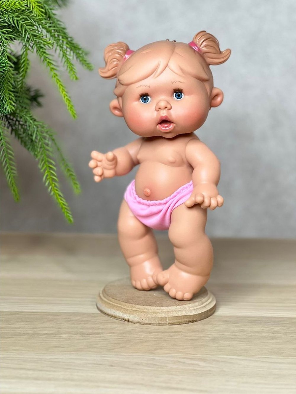 Пупс Nines 26см PEPOTE с закрывающими глазками (N814F)