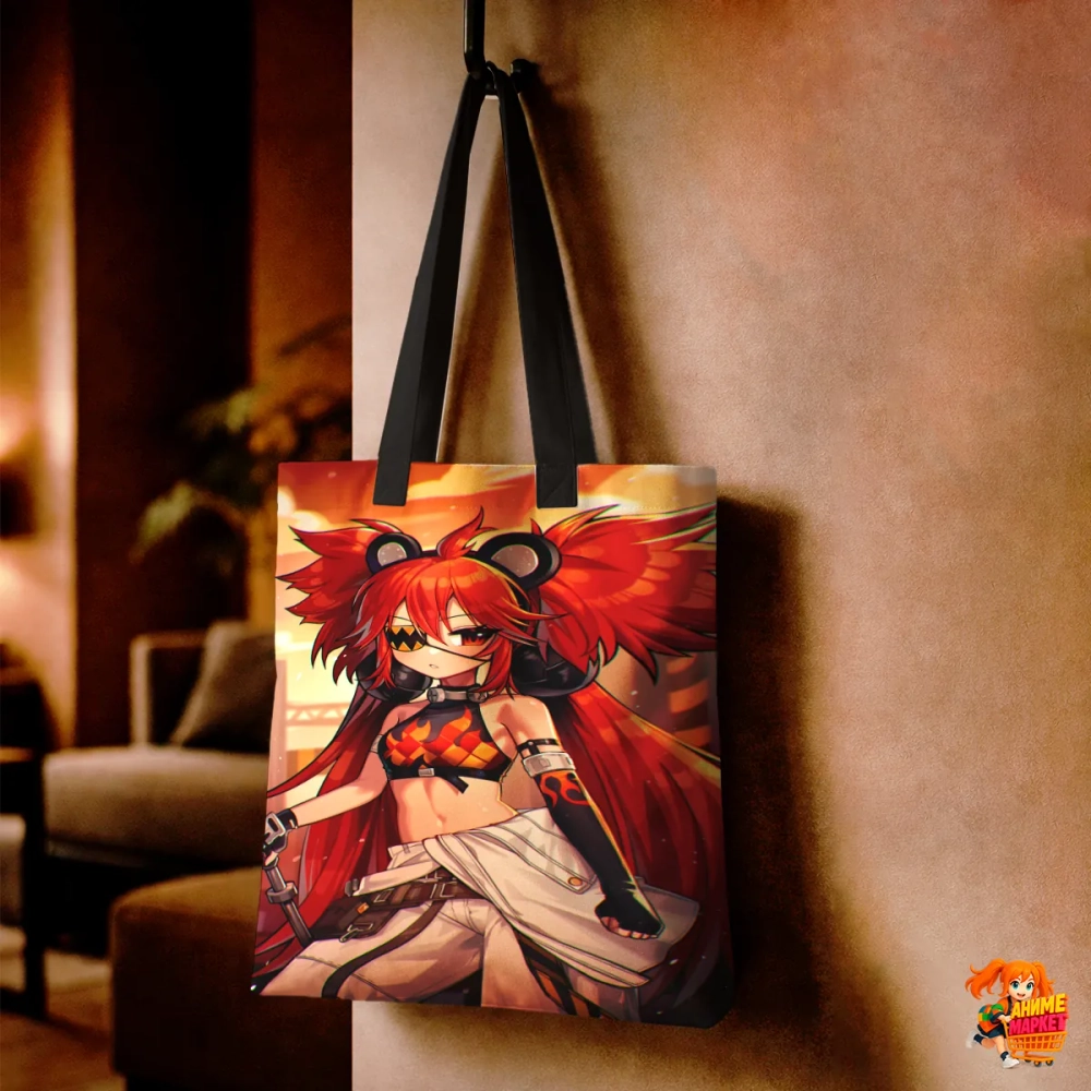 Сумка шоппер с принтом Zenless Zone Zero