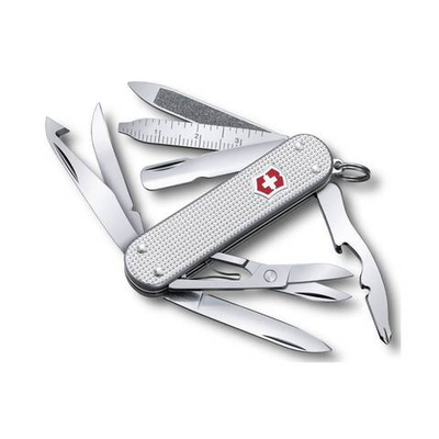 Нож перочинный Victorinox MiniChamp Alox (0.6381.26) 58мм 14функц. серебристый