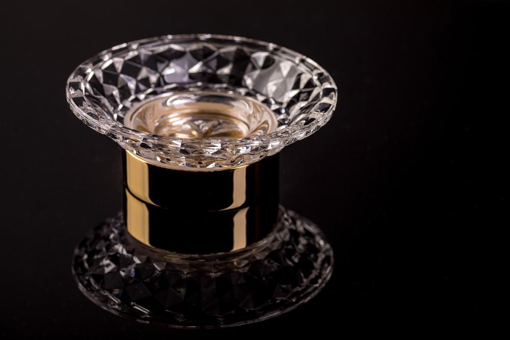 Boheme Салфетница ЗОЛОТО Crystal Luxury Options