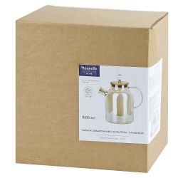 Чайник заварочный с фильтром-пружиной v=1600мл (индивидуальная упаковка)