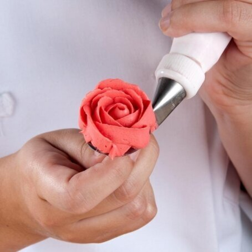 Гвоздик кондитерский для создания цветов Металлический гвоздь для роз из крема D 3,2 cm L 7 cm