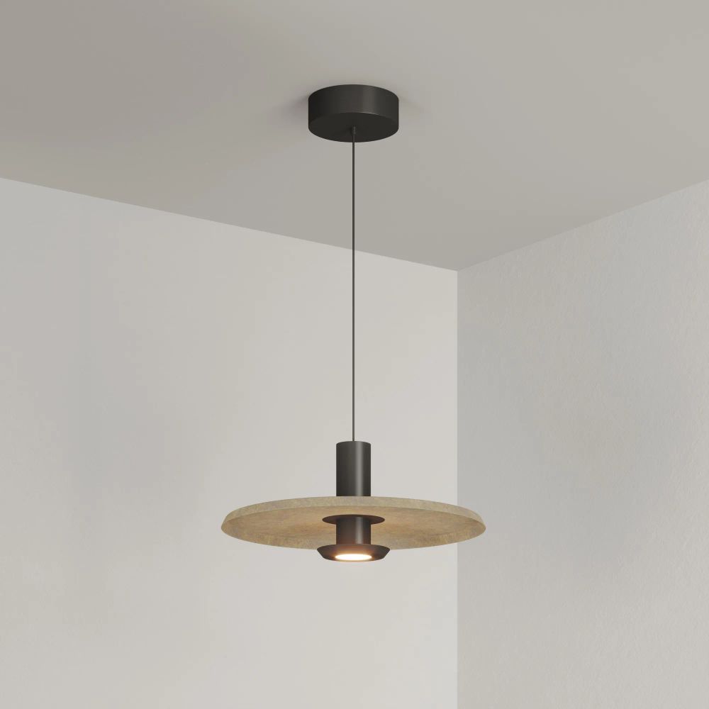 Светильник SP-KOTARO-R350-12W Warm2700 (BG-BG, 36 deg, 230V, TRIAC) (Arlight, IP20) 057229