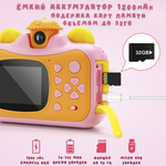 Детский фотоаппарат с мгновенной печатью