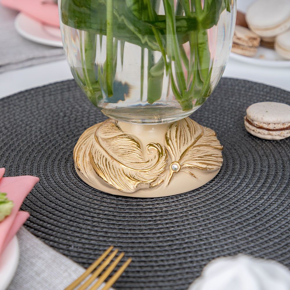 Ваза для цветов Боа Айвори