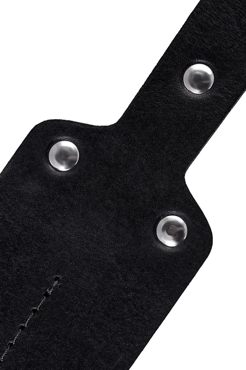 Черный кожаный пэддл - 32 см. (Цвет: черный)