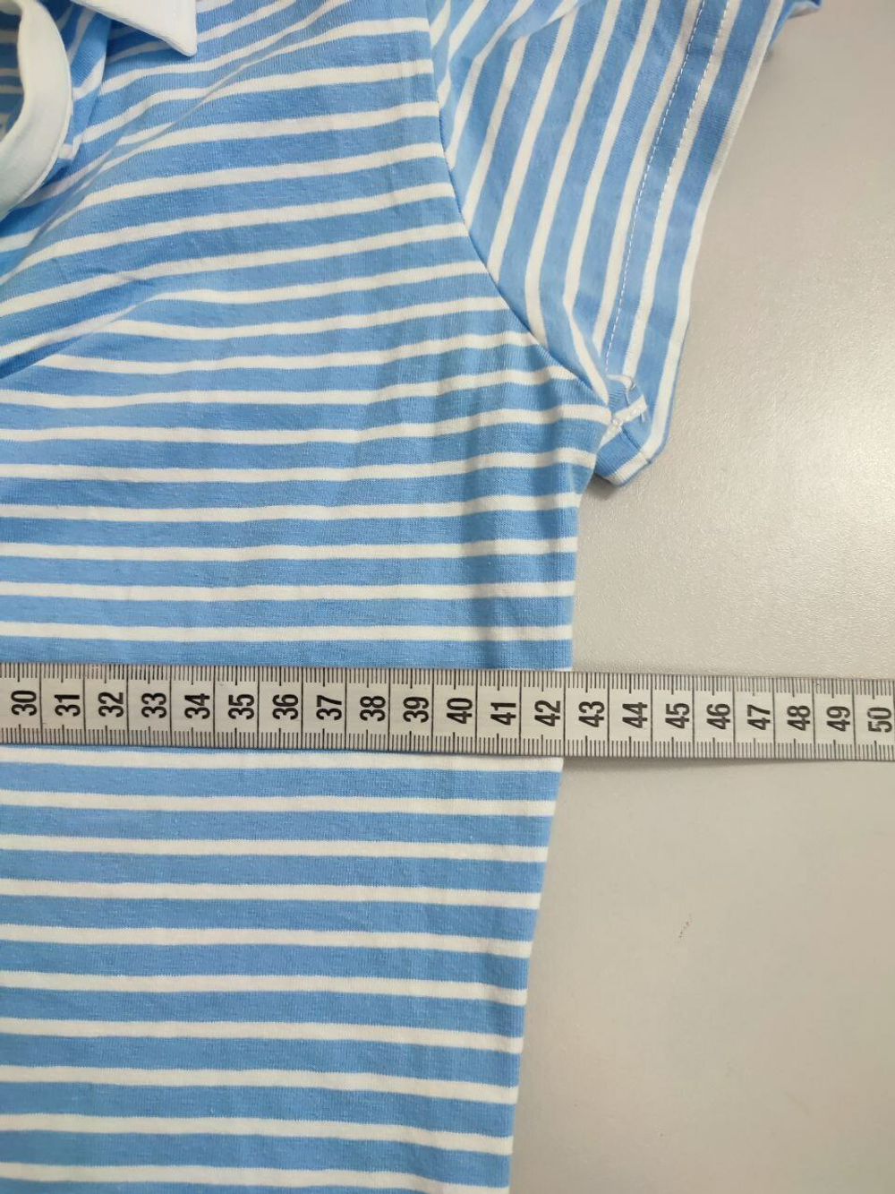 Футболка-поло Tchibo в полоску 44-46 размер