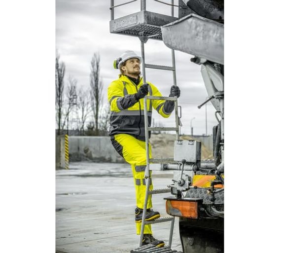 Полукомбинезон сигнальный водостойкий желтый VOLME Högert, арт. HT5K342