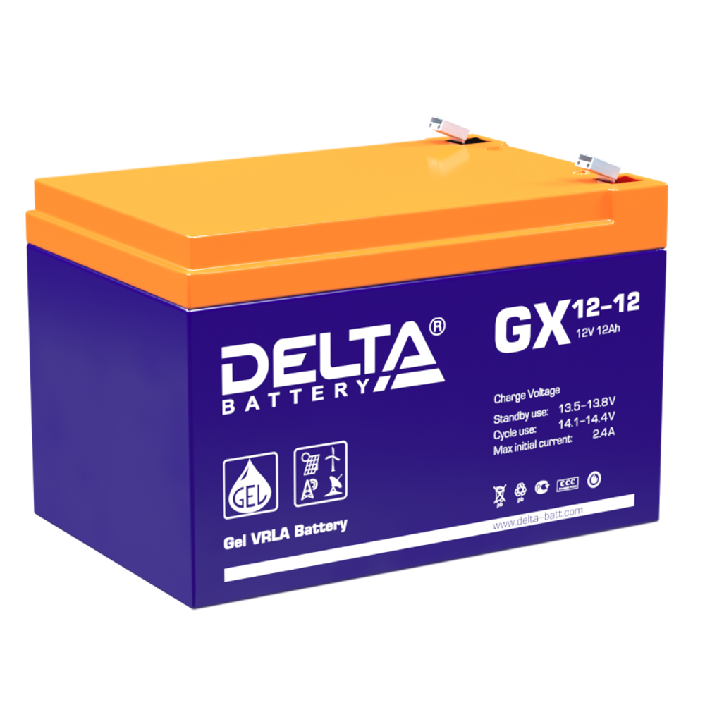 GX 12-12 аккумулятор Delta