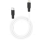 Кабель Type-C на Lightning Hoco X21 Plus (white) (Краснодар склад)