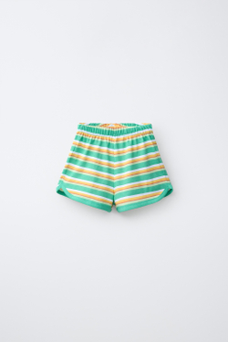 ZARA ПИЖАМА В ПОЛОСКУ, ЖЕЛТЫЙ