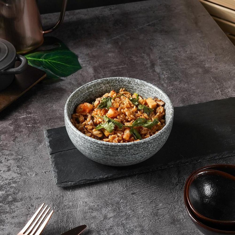 Салатник 560 мл d 14,5 см h6,6 см глазурь Glossy Stone Untouched Taiga P.L. Proff Cuisine [1]