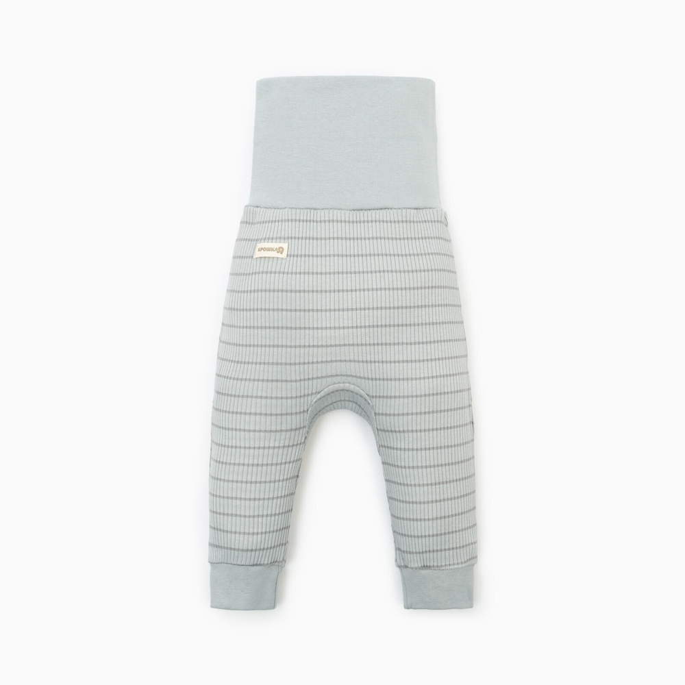 Ползунки-штанишки "Basic line" рост 68-74 см, полоска серая 9235909 (Крошка Я)