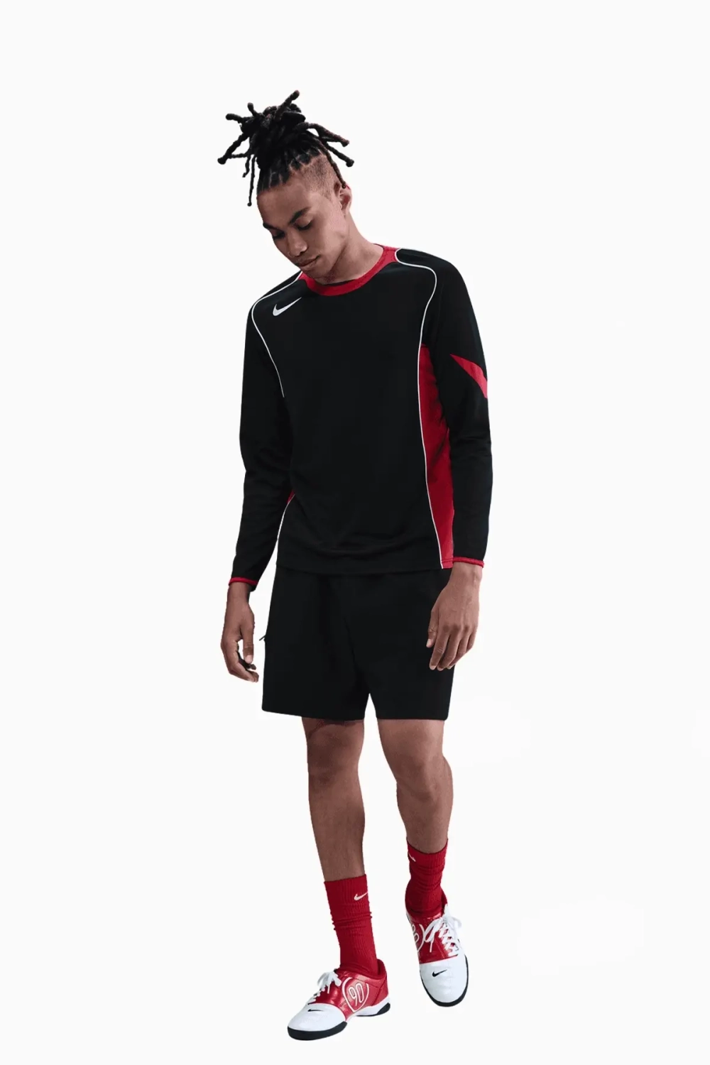 Футболка с длинными рукавами Nike Total 90 - черный