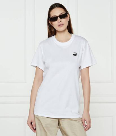 Футболка IKON PATCH Karl Lagerfeld - белый(A1W17025)