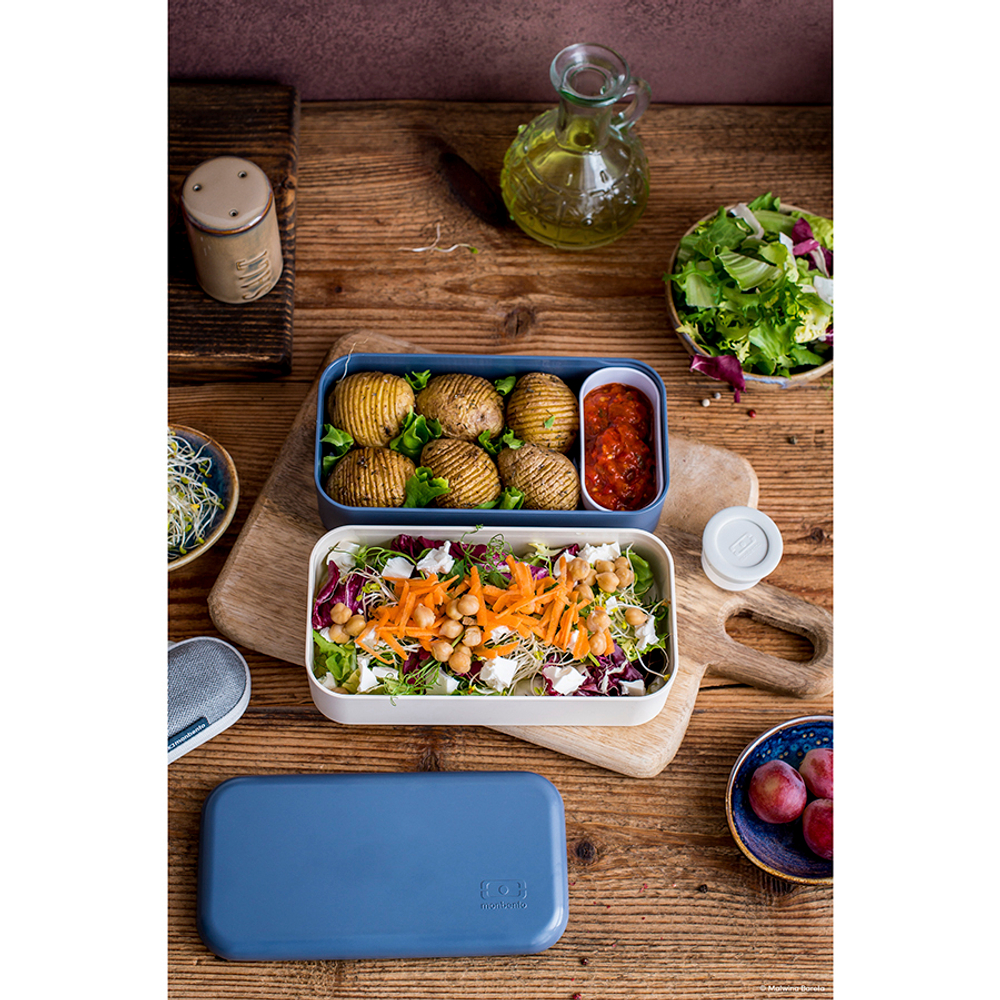 Ланч-бокс mb original, blue natural