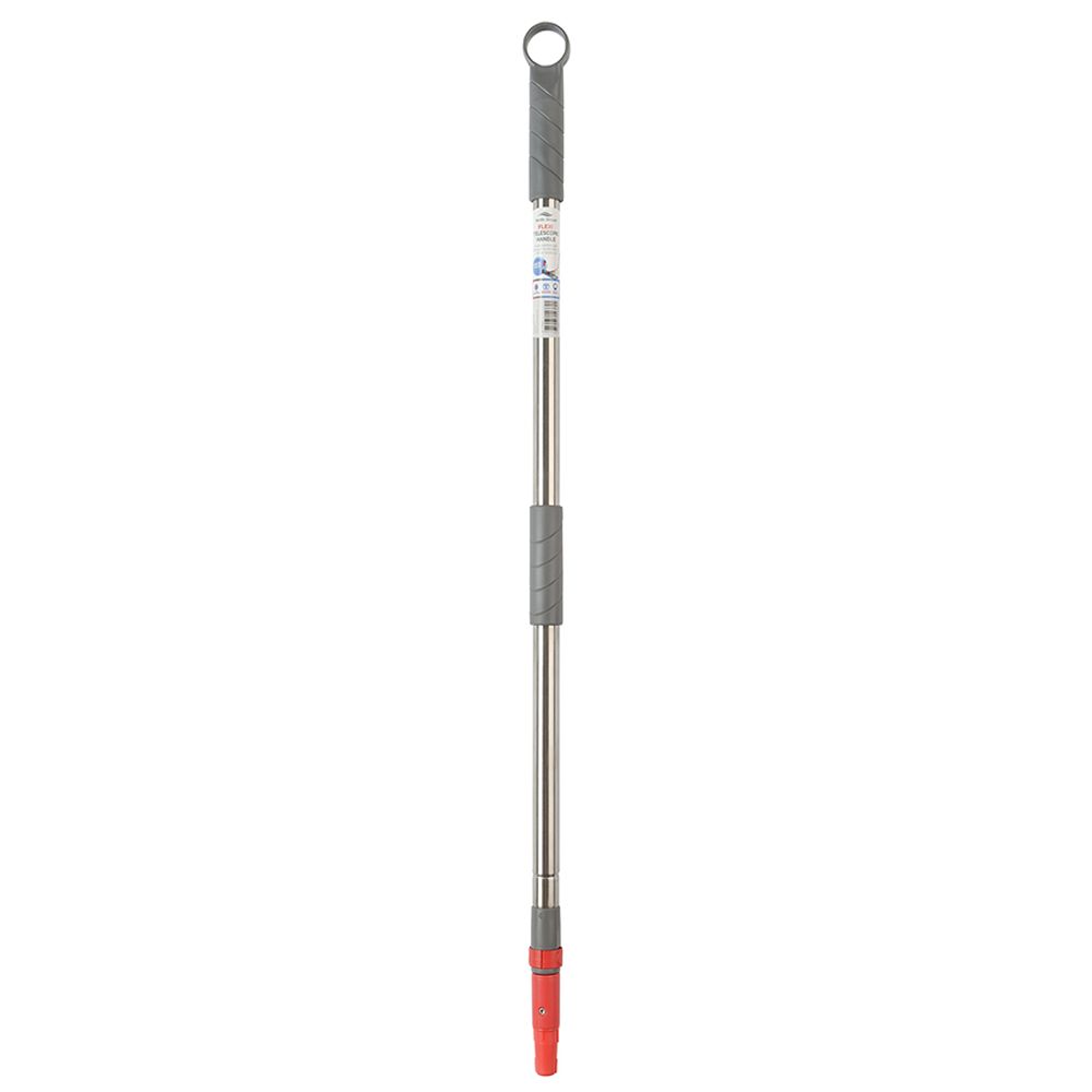 Ручка для швабры телескопическая 160 см с гибкой штангой 40 см