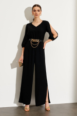 3979 Комбинезон женский (черный)