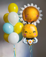 Фольгированный шар-фигура «Ромашка», 71 см