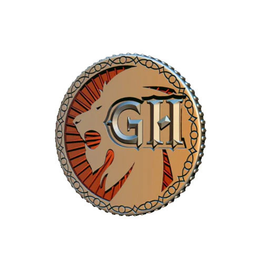 Коллекционная монетка Gloomhaven Challenge Coin