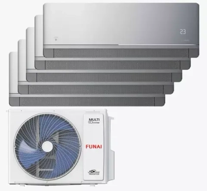 Мульти сплит-система Funai на 5 комнат (20+20+20+20+20 кв.м.) серия KAGAMI
