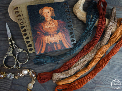 Комплект органайзер + набор ниток "Анна Клевская"