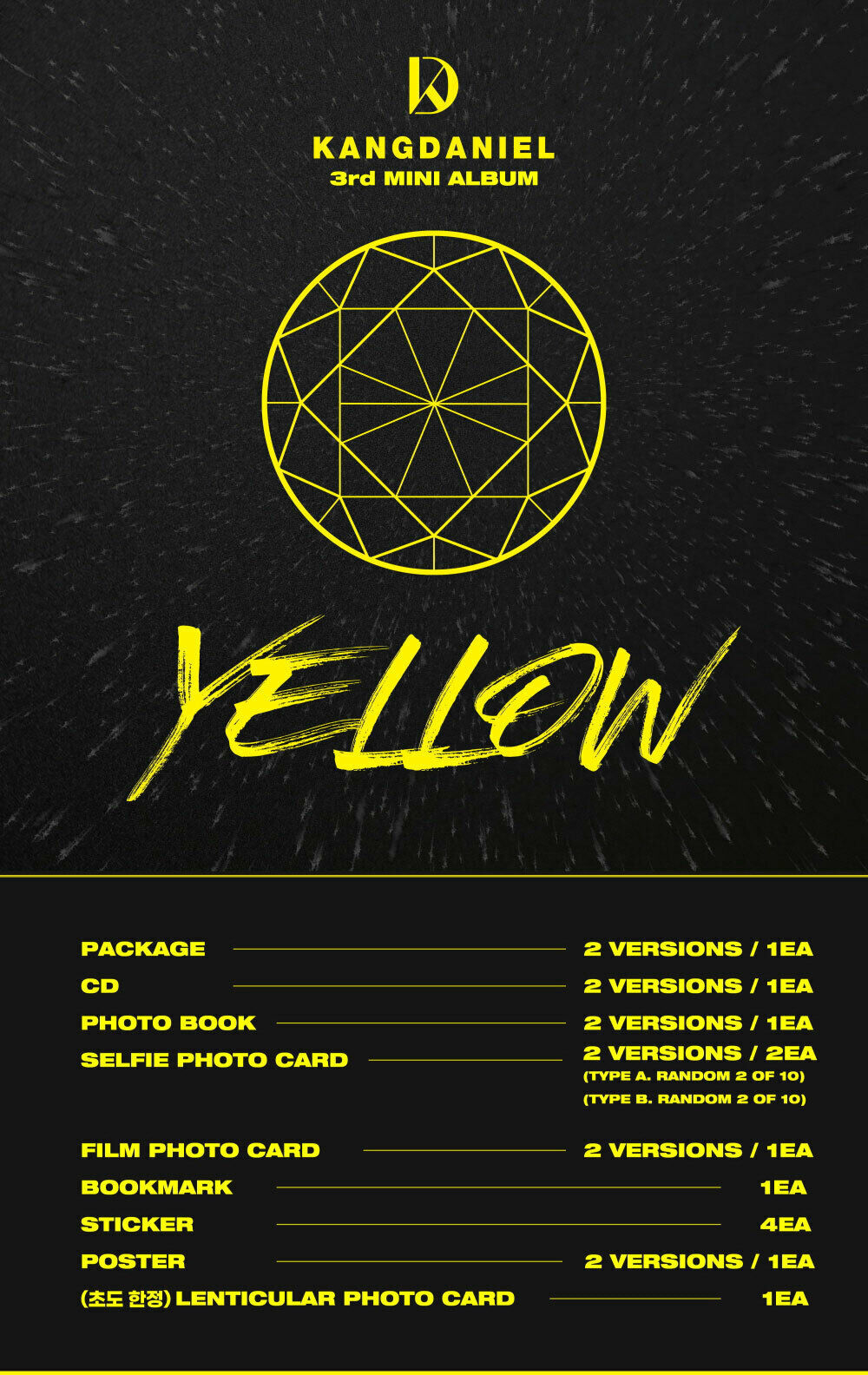 KANG DANIEL - YELLOW