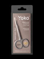 Ножницы Yoko SN 102 закруглённые для кутикулы серия Premium