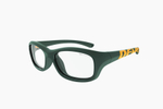 Спортивные очки с диоптриями Demetz Softness R / Matte Green / Yellow 48-15 Colorless Cat.0
