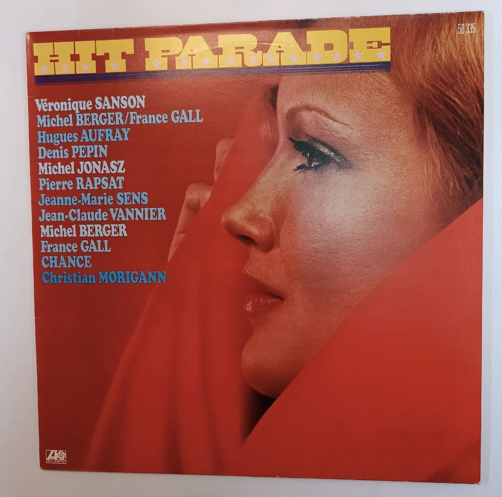 Винтажная виниловая пластинка LP Сборник Hit Parade (France 1977)