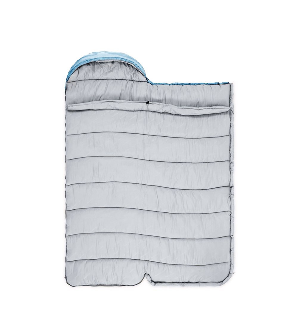 Мешок спальный Naturehike U350S, (190х30)х75 см, (правый) (ТК: -3C), голубой