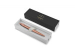 Подарочный набор: Jotter XL SE20 Monochrome в подарочной упаковке, цвет: Pink Gold, стержень Mblue и Ежедневник красный недатированный