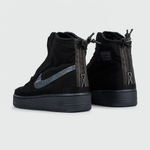 кроссовки Nike Air Force 1 Shell Total Black