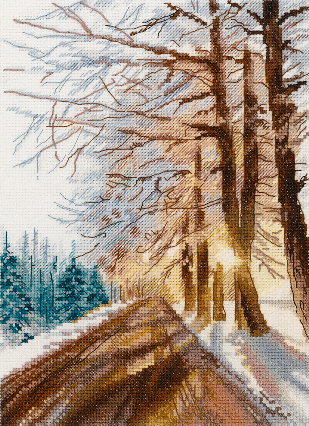 Набор для вышивания "PANNA"PS-7478 "Морозный день" 16 х 21.5 см