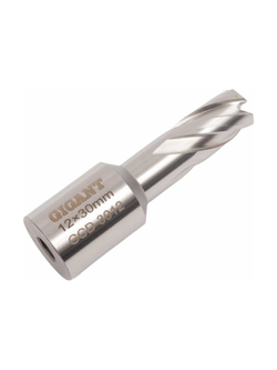 Сверло корончатое, HSS, L=30 мм, d=12 мм Gigant GCD-3012