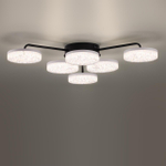 8236/6CL LEDIO LN25 000 черный, металл/акрил Люстра потолочная с ПДУ LED 85W 3000-6000К 220V DIDANA