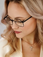 Оправа для очков женская брендовая металл