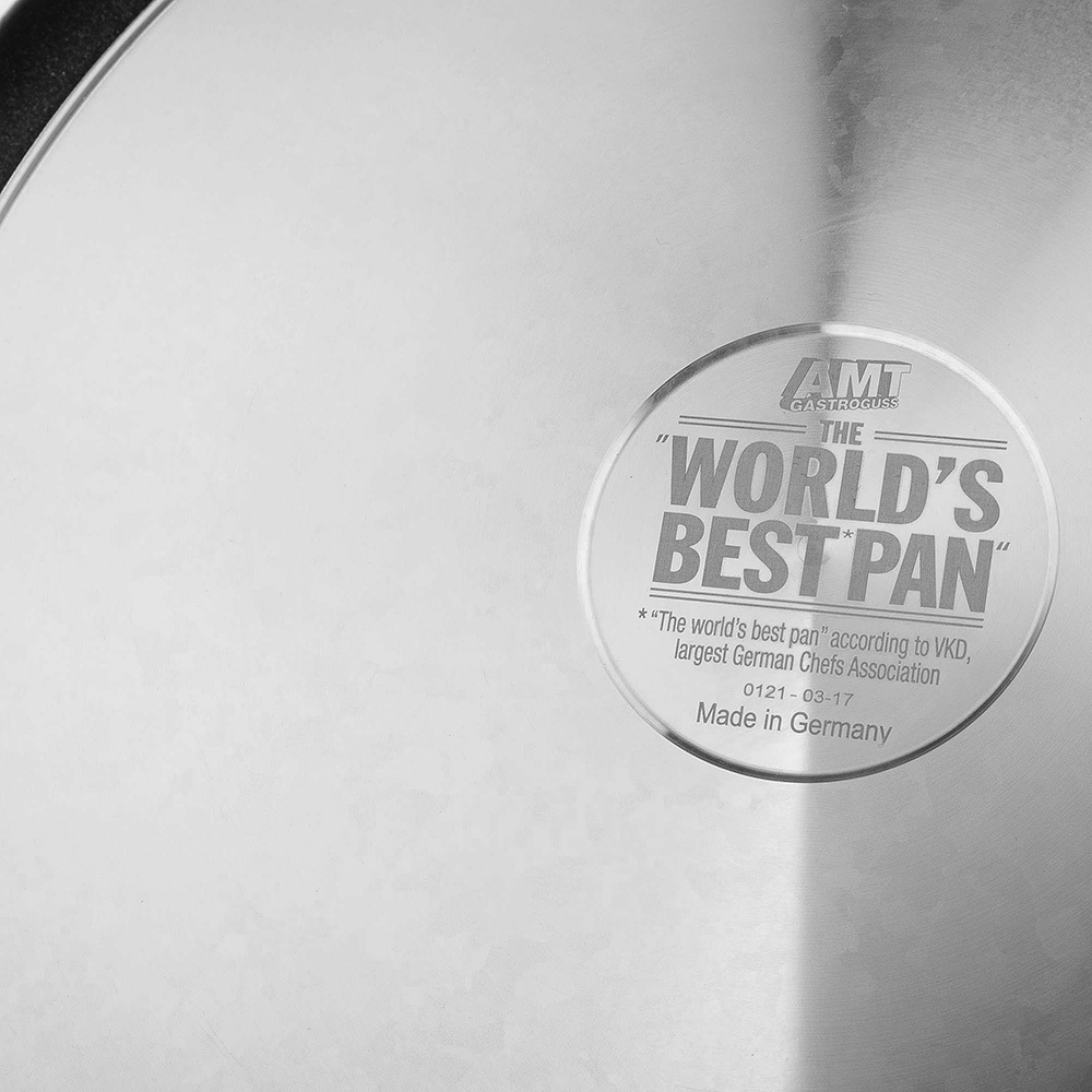 Сковорода классическая 28см AMT Gastroguss Frying Pans Fix дно