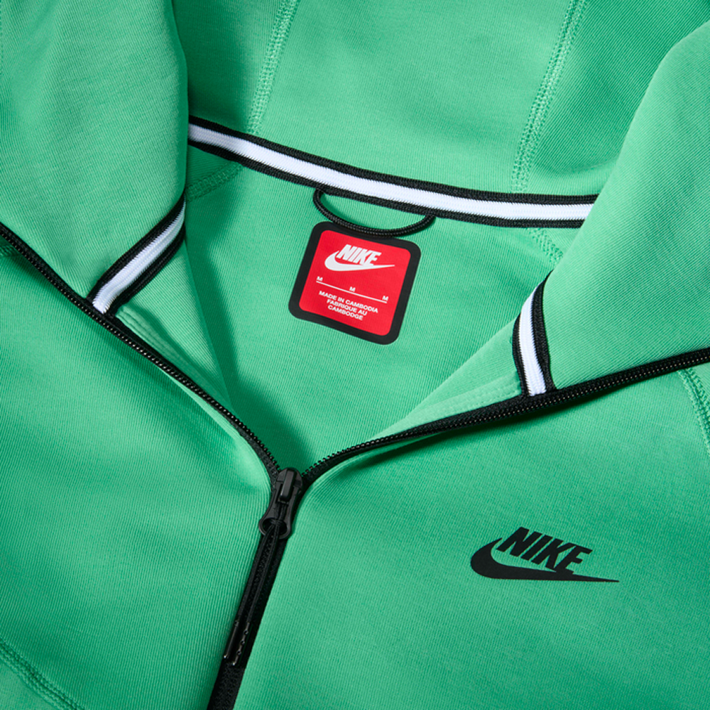 Зип Худи Nike Tech Fleece 2023 Spring Green/Black