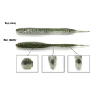 Приманка силиконовая Keitech Sexy Impact 3.8", 3,3г, цвет EA#11 Lime Chartreuse Glow