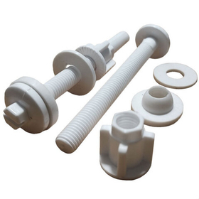 Комплект крепления бачка к унитазу пластик с рез.прокладками М10х100 TeRma 20773