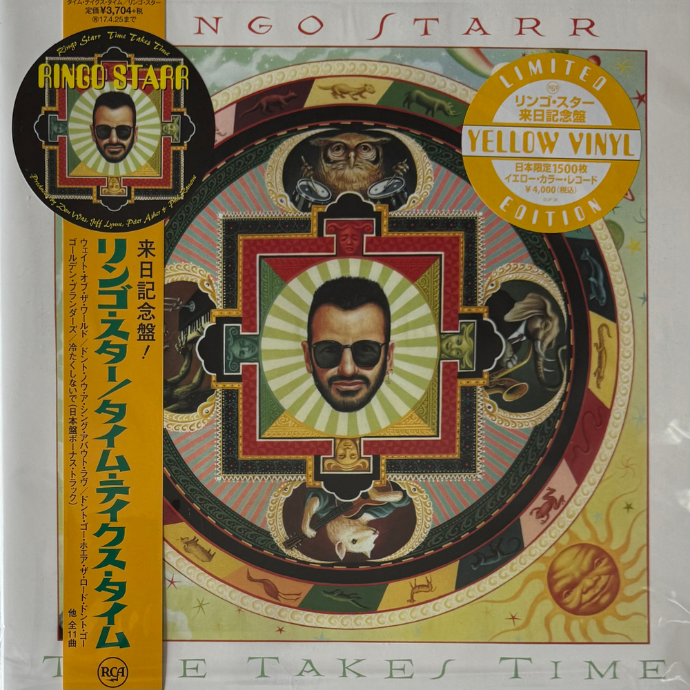 Ringo Starr ‎– Time Takes Time (Япония 2016г.) Yellow