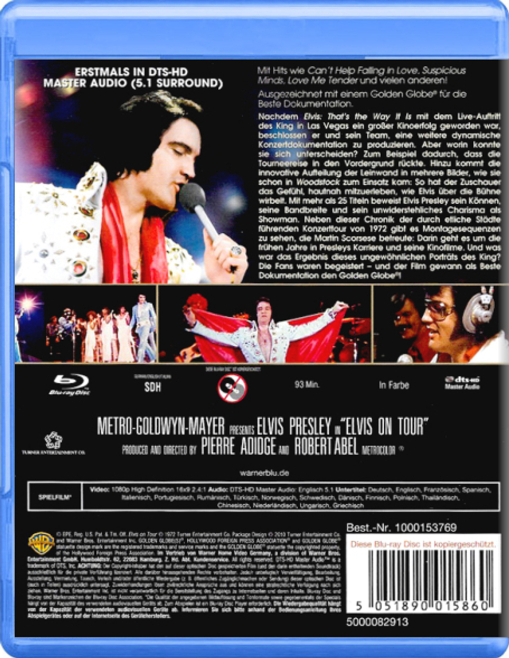 Elvis Presley / Elvis On Tour (Blu-ray)