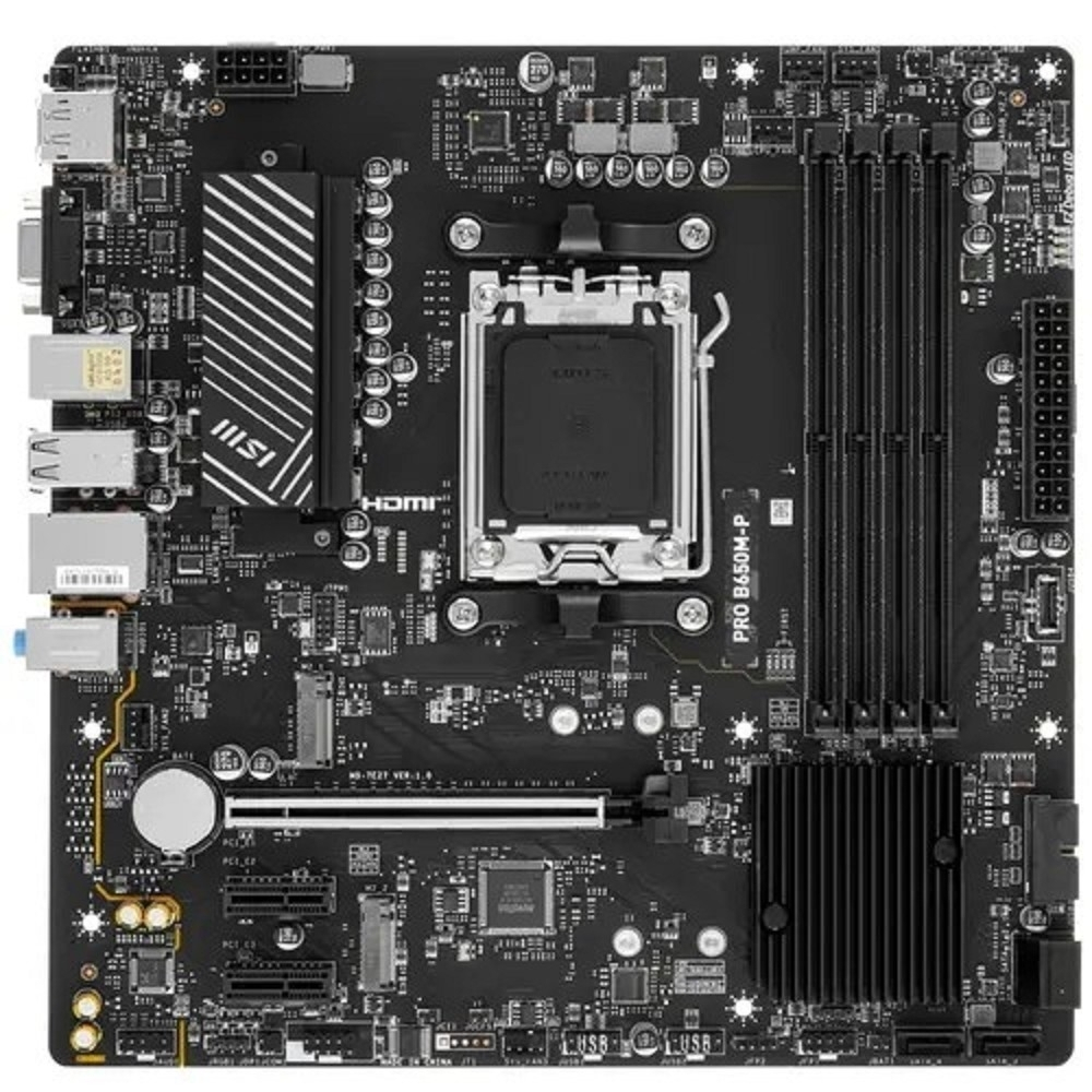 Материнская плата MSI PRO B650M-P (SocketAM5, AMD B650, mATX)