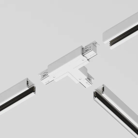 Коннектор Т-образный правый Trinity белый Technical tra005ct-31w-r