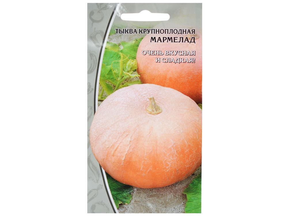 ТЫКВА Мармелад, крупноплодная (2г) среднеспелый Цв.пак. (10шт)