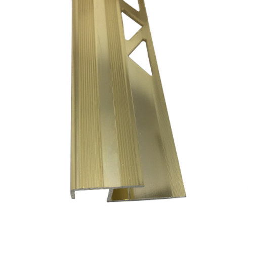 АПZR 10мм "DO-4" 2,7м Золото глянец ZR-об. 20мм на порог анод. алюм.