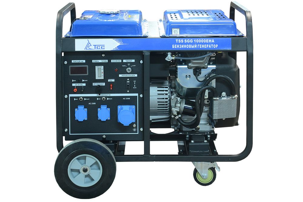 Бензогенератор TSS SGG 10000EHA в погодозащитном кожухе МК-2.1 - [10 кВт / 43.5 А]