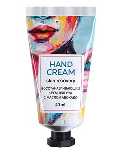 Milv Восстанавливающий крем для рук с маслом авокадо Лимонный сорбет, 40м